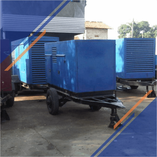 karya bersama scaffolding - genset