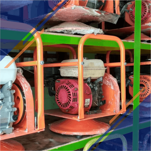 karya bersama scaffolding - vibrator cor